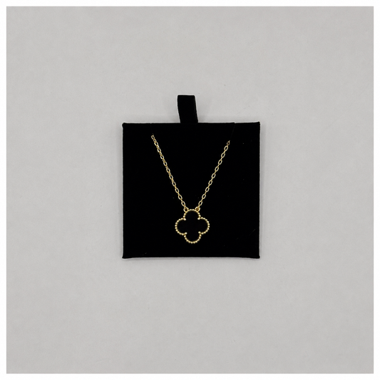 Collar Van Cleef trébol dorado negro ónix - foto 43