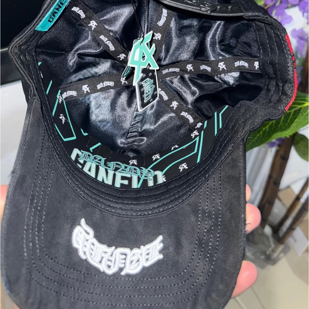 CAPNOWHITE-110 | Gorra Dandy A Turquesa
