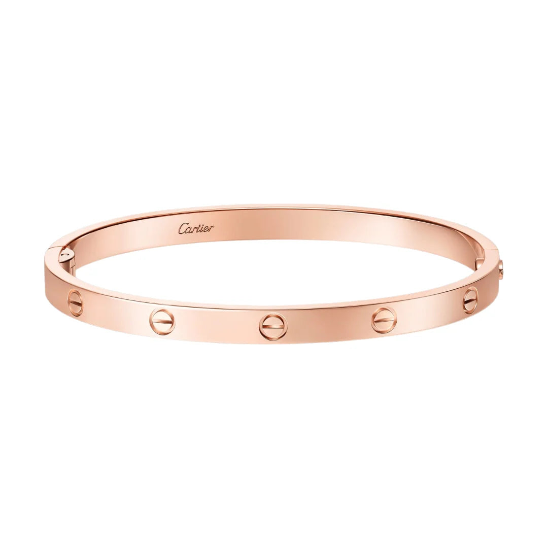 Cartier Love full set rose (titanio + baño de oro)