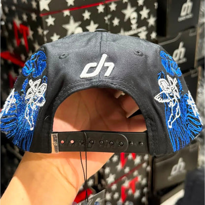CAPNOWHITE-4 | Gorra Dandy LA Graffiti Azul