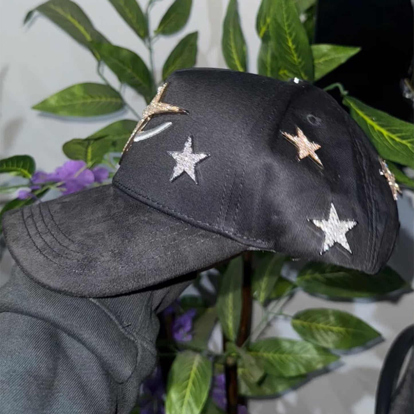 CAPNOWHITE-62 | Gorra Dandy Cross Stars Negra