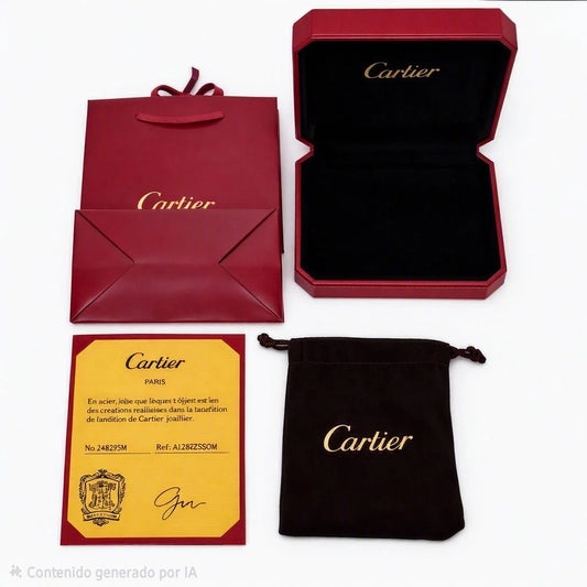 Cartier love full set gold (titanio+baño de oro)