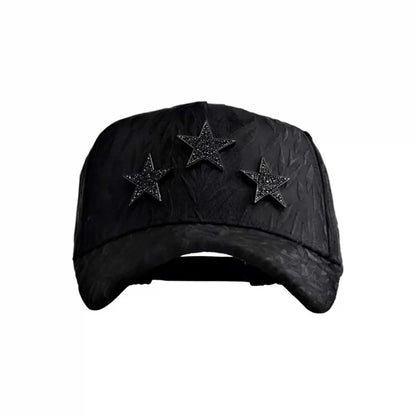 Gorra Stars Relieve Negra