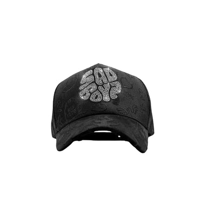 Gorra Sad Boy Relieve Negra