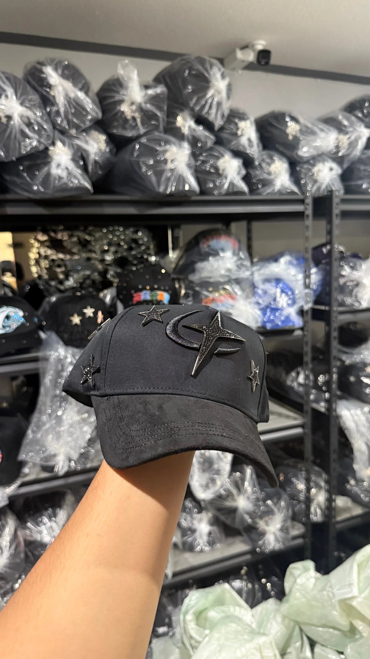 Barbas Hats “Galaxy Black" (Full Black)