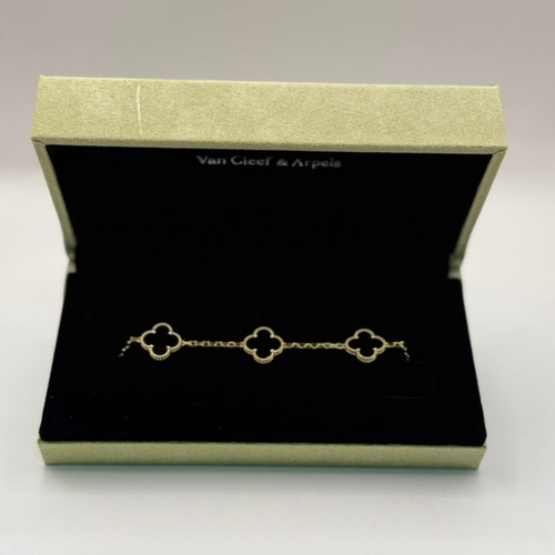Van Cleef (negro y dorado) full set