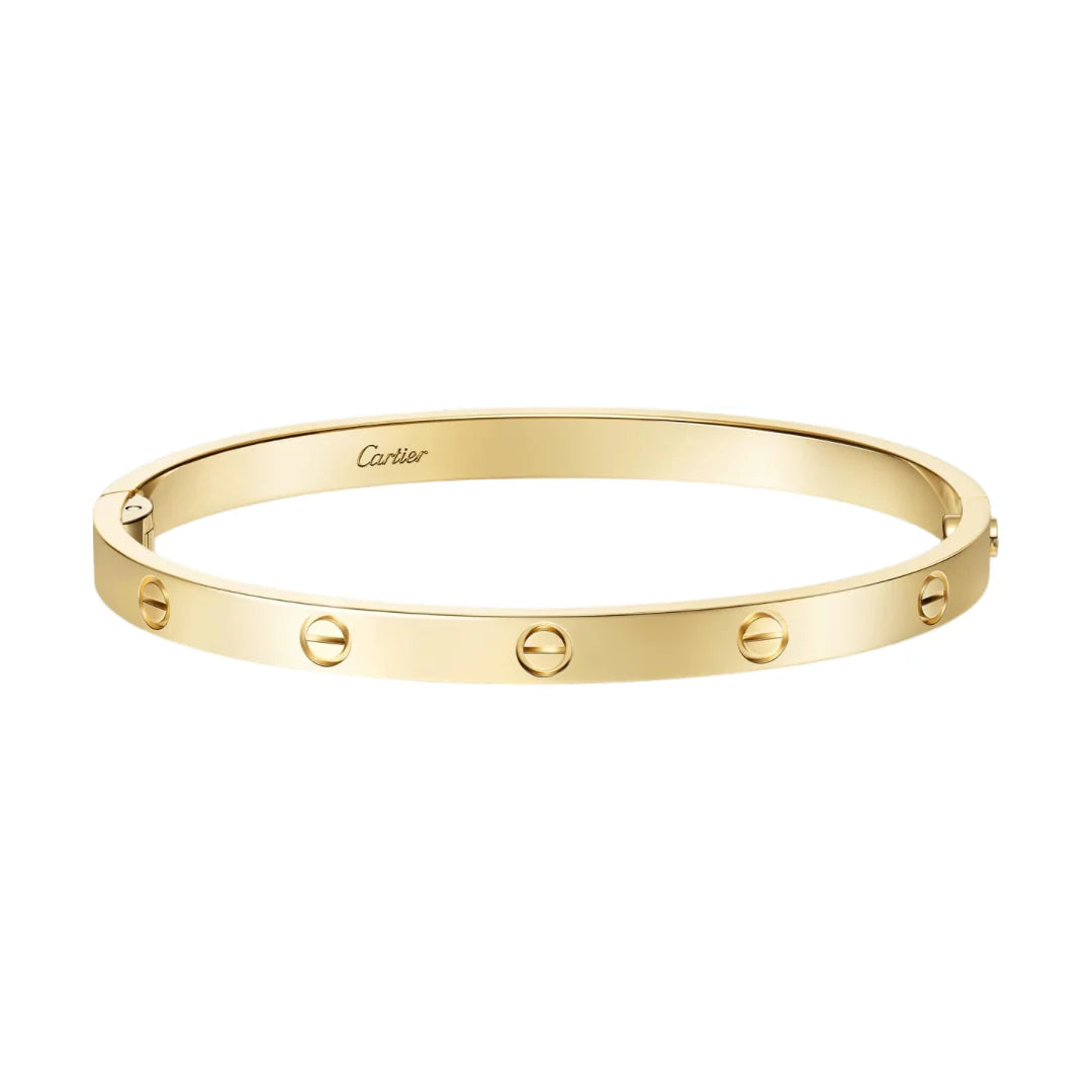 Cartier love full set gold (titanio+baño de oro)
